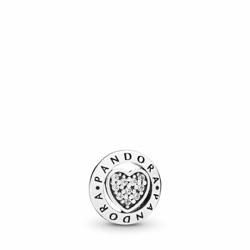 Pandora Signature Heart Petite Locket Charm Outlet NZ, Sterling Silver (958134-FQI)